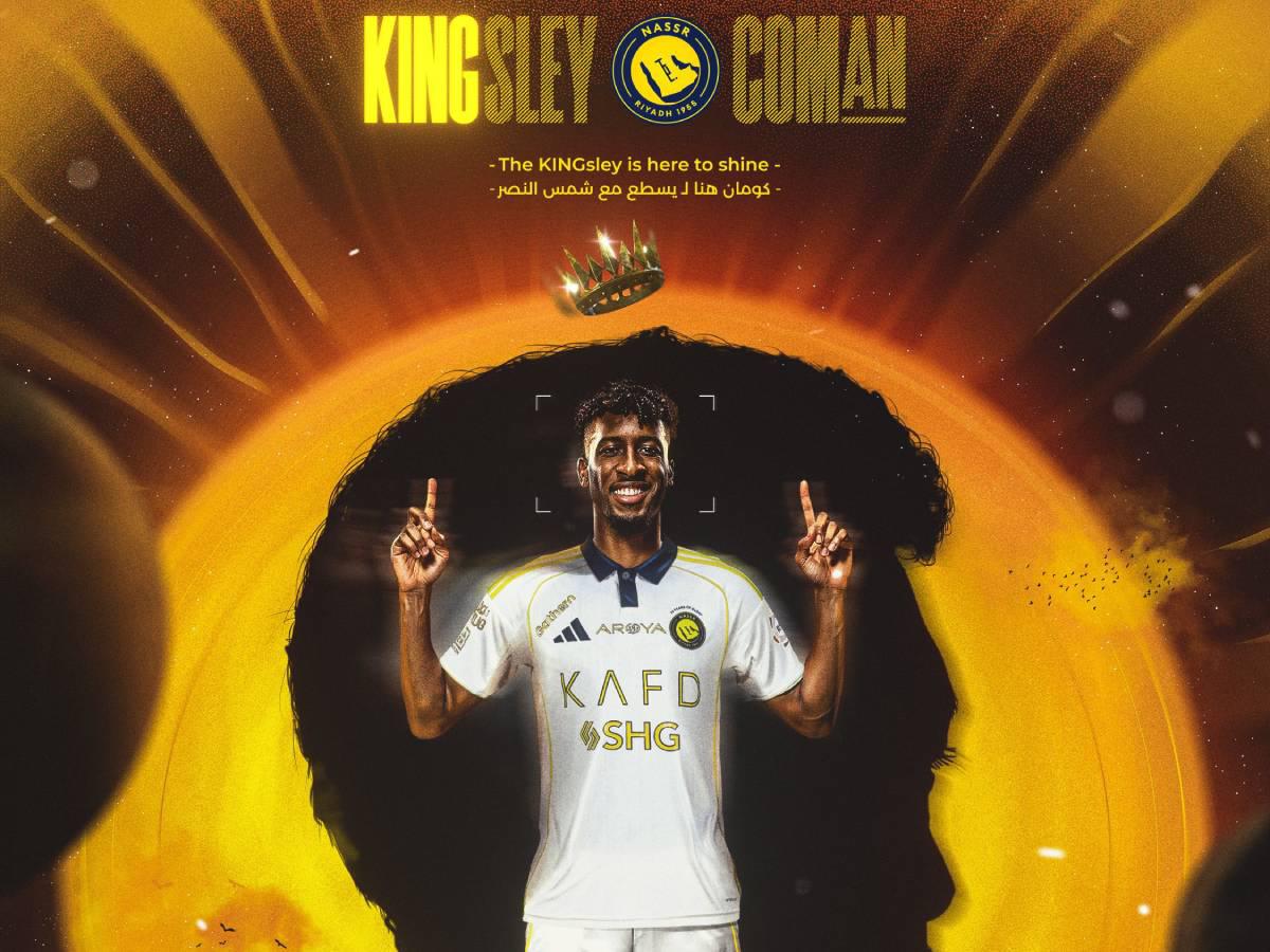 OFICIAL: Coman renuncia a Europa para jugar con Cristiano Ronaldo por 25 millones de euros; este será su nuevo dorsal