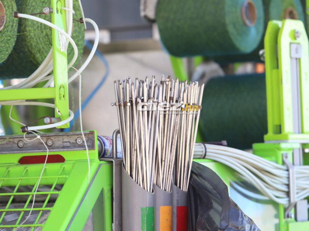 ¡Como mesa de billar! Así avanza la instalación de la nueva grama del Estadio Nacional Chelato Uclés, ¿cuándo quedaría lista?