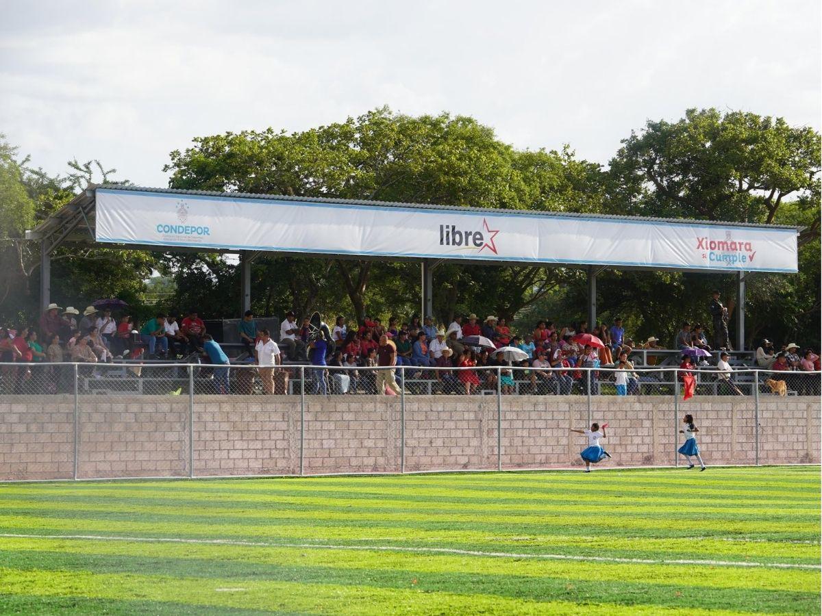 ¡Llegó la cancha 83! Condepor inaugura hermoso recinto en reconocido municipio de Comayagua