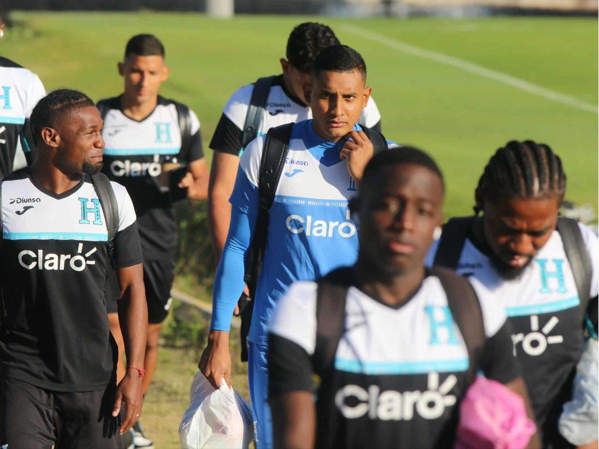 Alerta en la Selección de Honduras con baja en el primer entreno, rostros nuevos de La H y lo que pasó con Yío Puerto