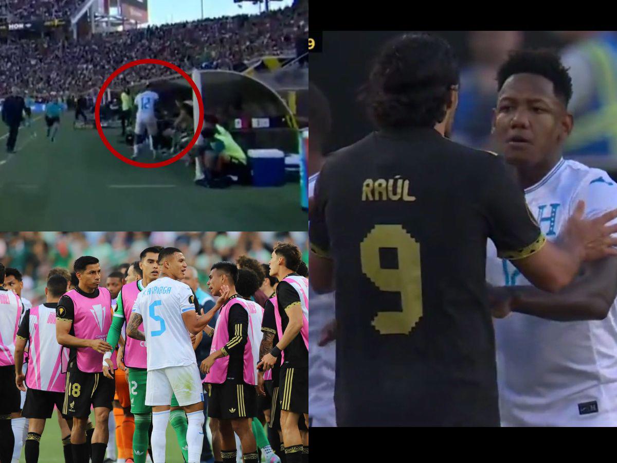 Memo Ochoa escondió la pelota y Quioto lo empujó: Así se armó el zafarrancho en el Honduras vs México por Copa Oro