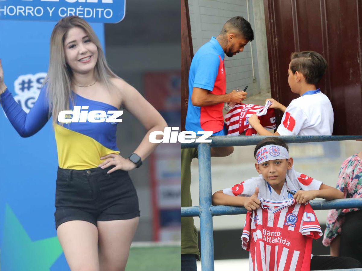 Fiebre por Olimpia en Choluteca, chica robó miradas y los nuevos fichajes del Rey de Copas en su debut en el Clausura