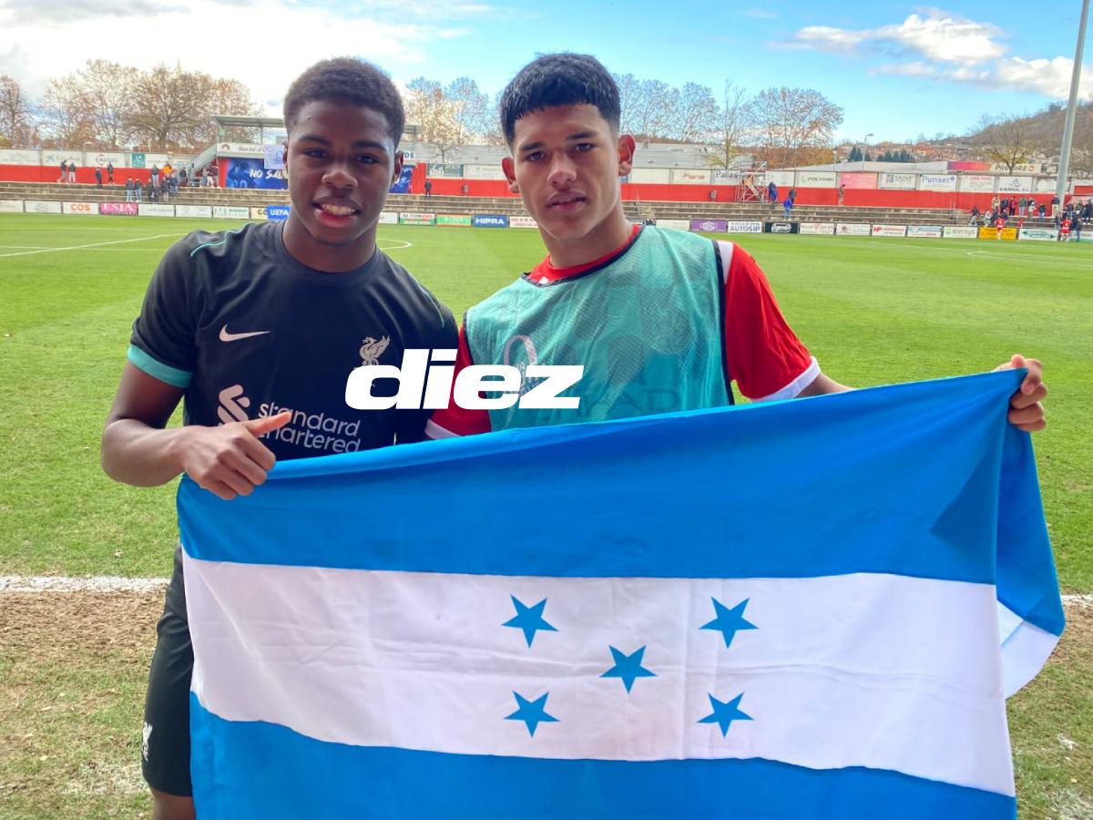 ¡Honduras en lo alto! Así fue el histórico encuentro entre Keyrol Figueroa y otro hondureño por la Champions juvenil
