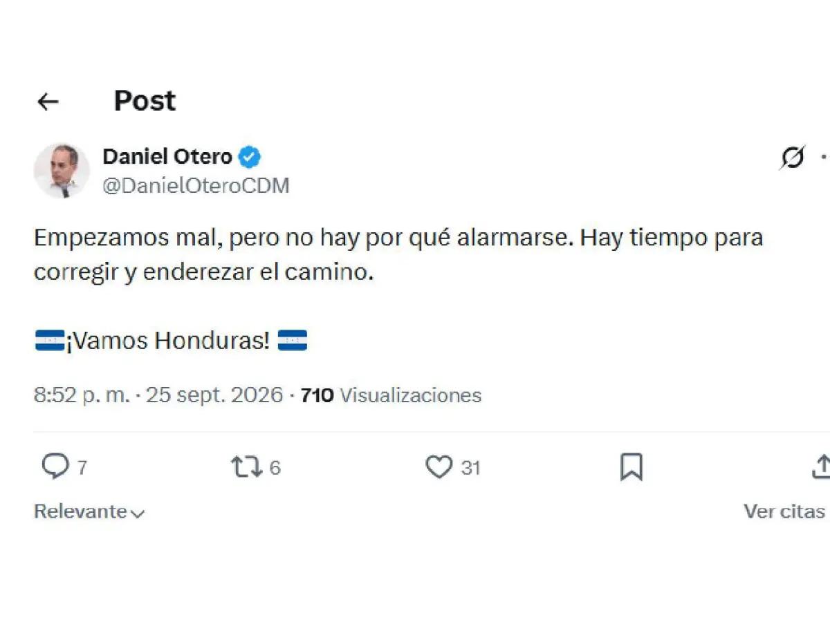 Los dos señalados tras la caída de Honduras y lo de Dereck: Tremenda decepción