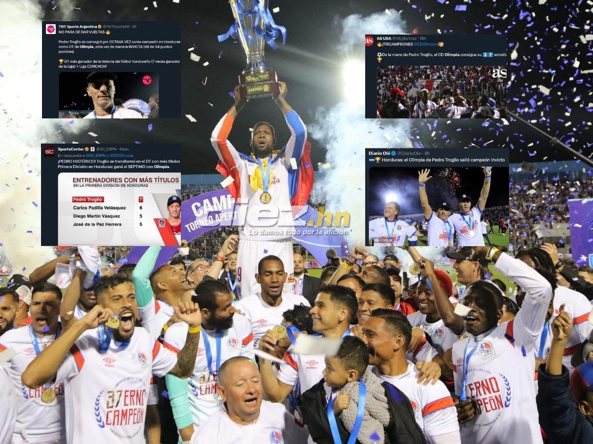 Prensa internacional se rinde ante el Olimpia de Troglio: “Leyenda total”, “No para de dar vueltas”