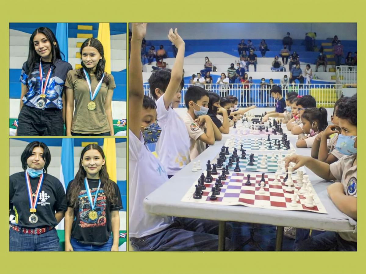 Talentosos jóvenes mostraron gran nivel en el Primer Festival Municipal de Ajedrez en San Pedro Sula