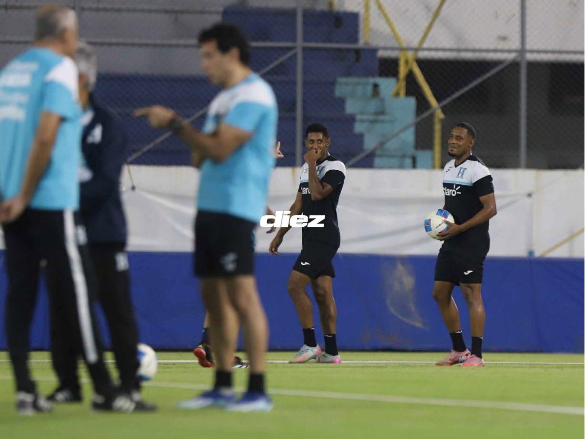 Con los alemanes presentes, los invitados y el fotón que se tomó Honduras: así fue el último entreno de La H en el Morazán