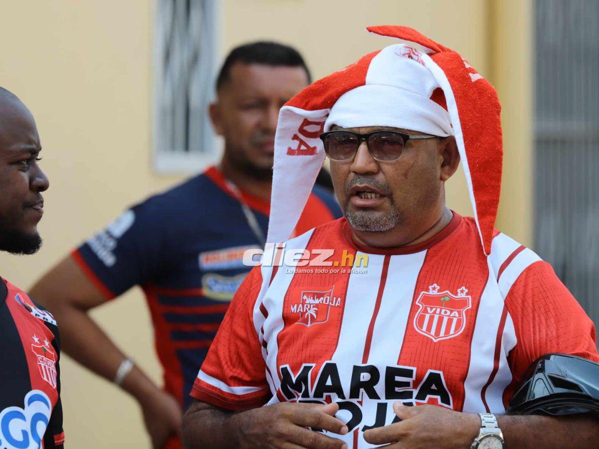 Locura por el Vida, personaje se robó el show y derroche de bellezas previo a la “final” por el no descenso ante Motagua