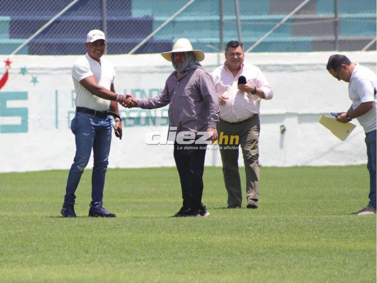 ¡Vienen dugouts nuevos! Así preparan el Estadio Morazán para su reapertura en el clásico Real España vs Olimpia