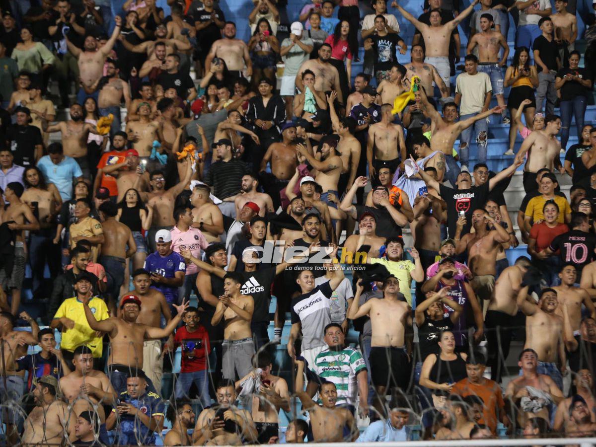 Espectacular celebración de Gabriel Araújo tras remontada de Olimpia, tristeza del Motagua y la fiesta de la Ultra Fiel