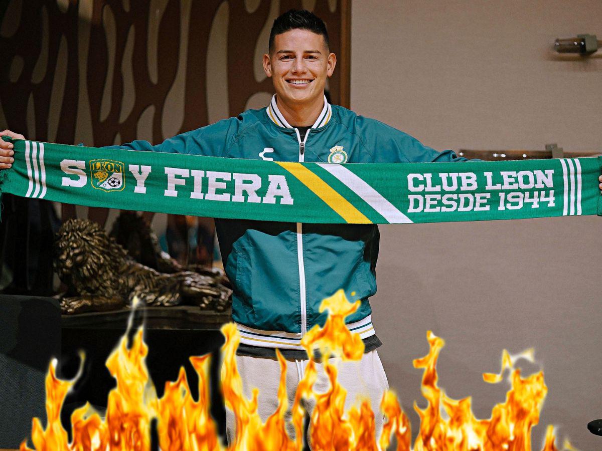 “Una leyenda del fútbol mundial”, “Cine”: así reaccionó la prensa mexicana al fichaje de James Rodríguez por Club León