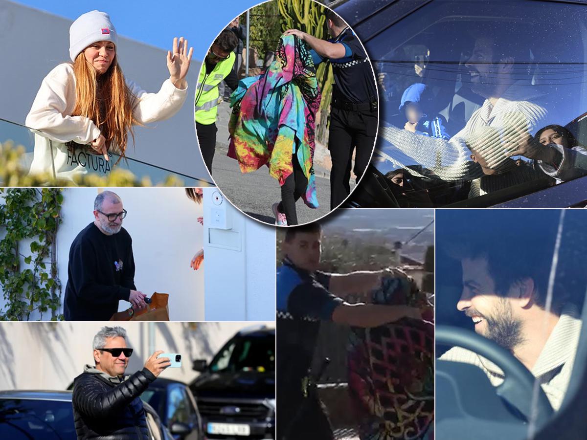 Piqué llega a la casa de Shakira: el motivo especial del reencuentro y quién es la mujer que apareció bajo una manta, ¿Clara Chía?