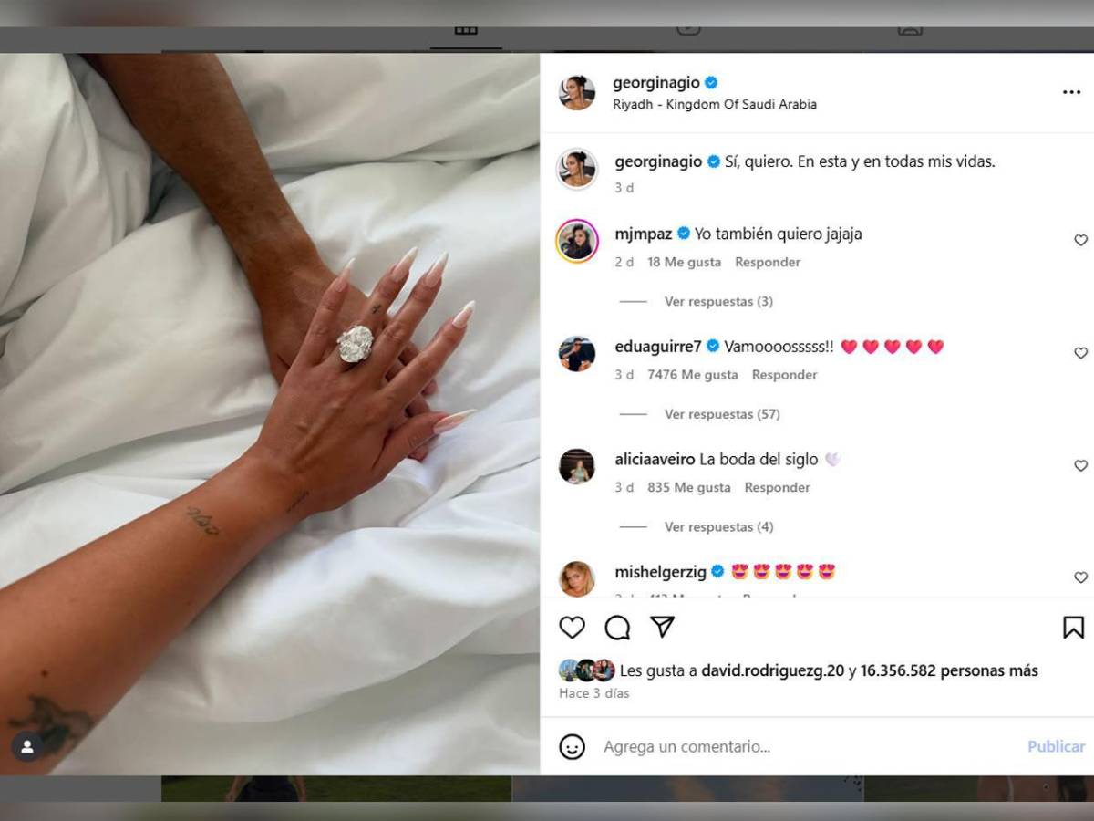 Cristiano Ronaldo gastó más de 300 mil euros: los lujosos regalos que le hizo CR7 a Georgina Rodríguez por su compromiso