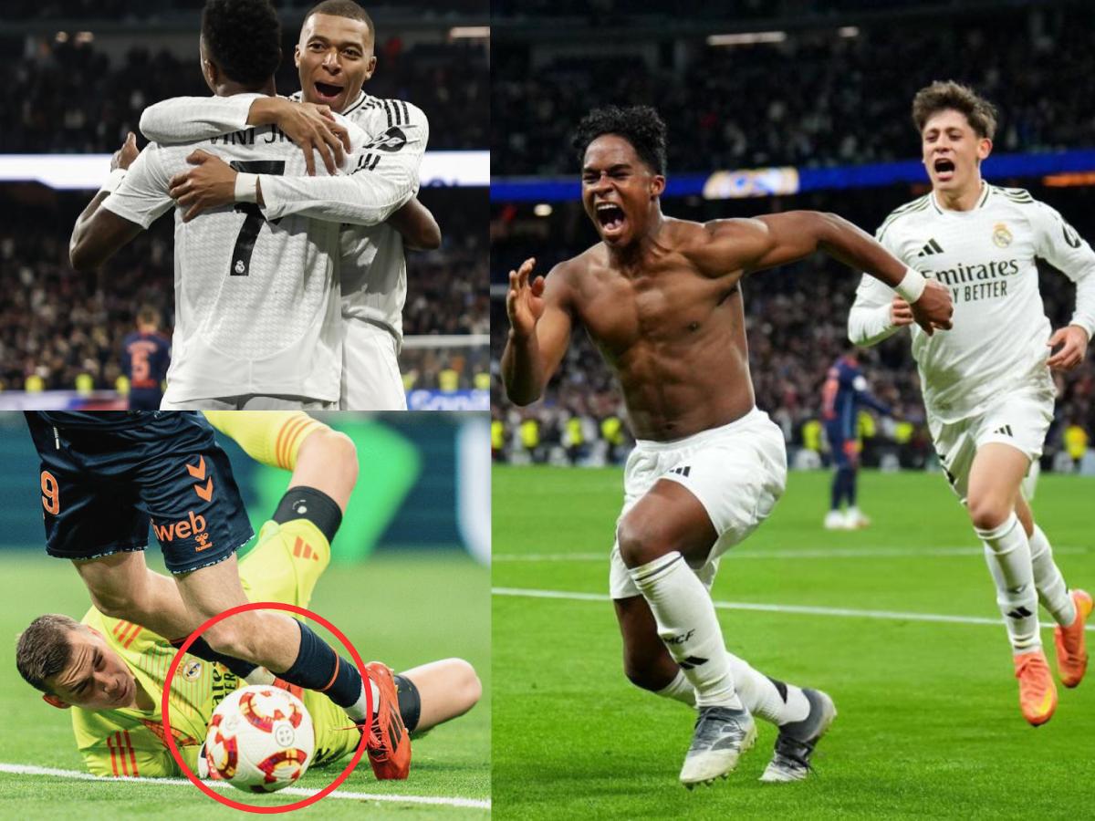 La noche de Endrick, jugador del Real Madrid fue abucheado y el polémico penal no pitado a Celta de Vigo en Copa del Rey