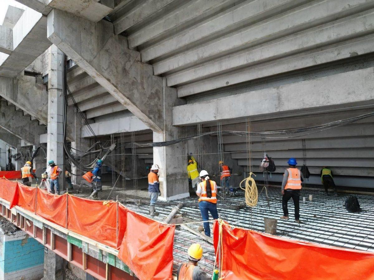 Revelan avances de la construcción del moderno centro comercial que tendrá el Estadio Nacional Chelato Uclés