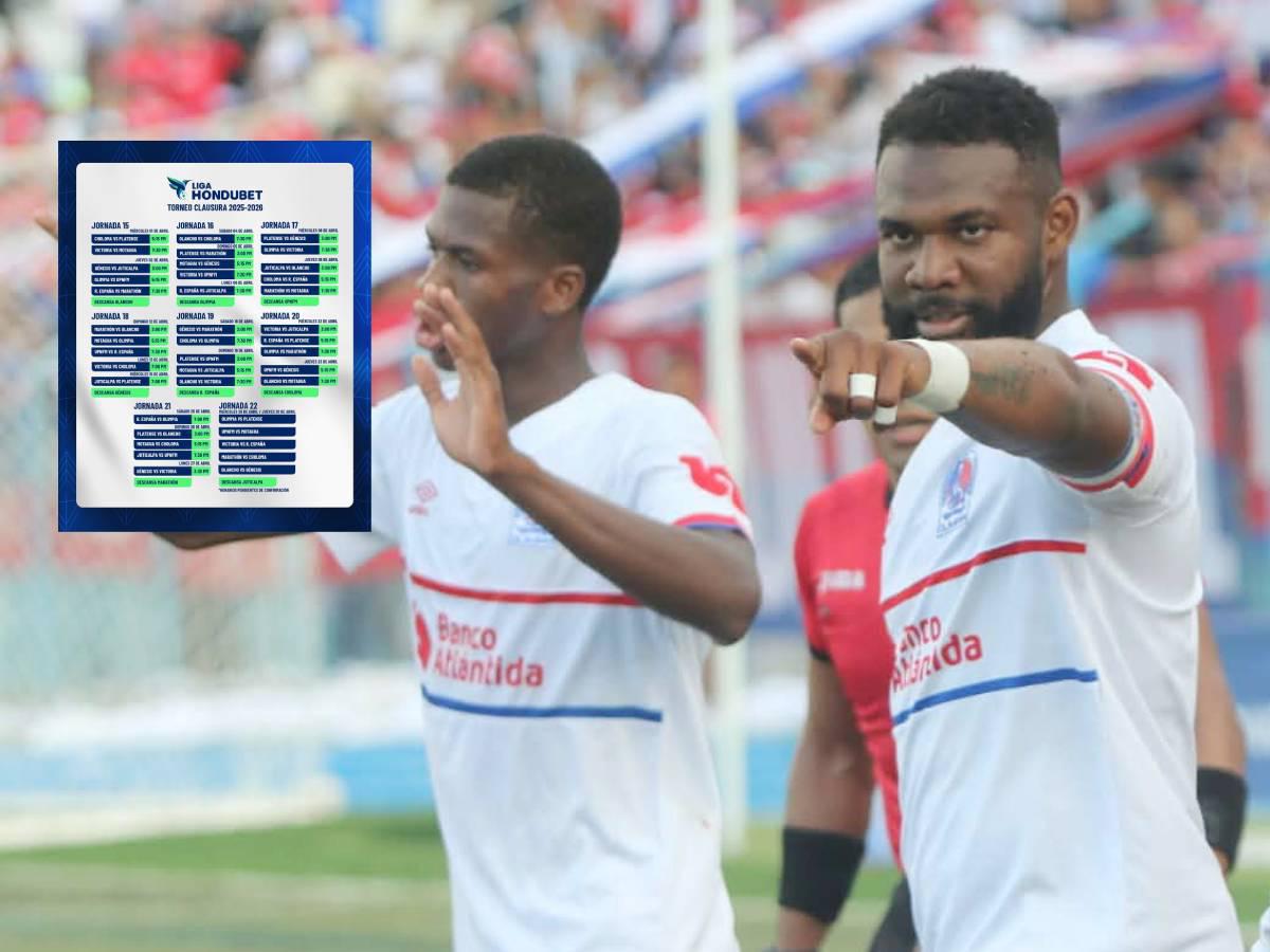 ¿Cuándo se define la liguilla y el descenso? Liga Hondubet concreta jornadas pendientes por el cierre del torneo Clausura