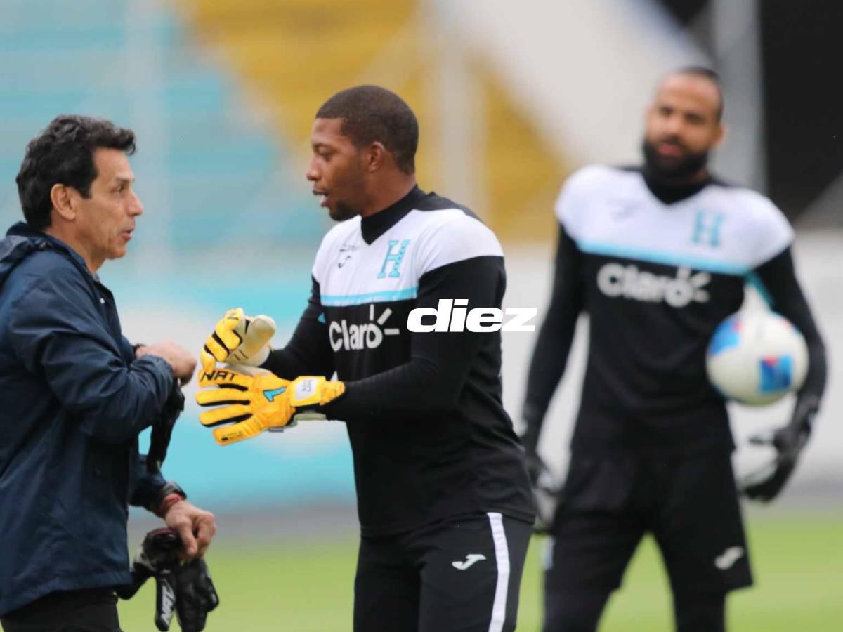 ¡Visitas sorpresa! Legionario se bajó del avión directo al entreno de la Selección de Honduras y un lesionado dijo adiós a la concentración