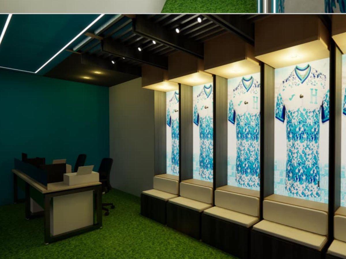 ¡De primer nivel! Así serán los nuevos camerinos del estadio Francisco Morazán, ¿cuándo se inauguran?