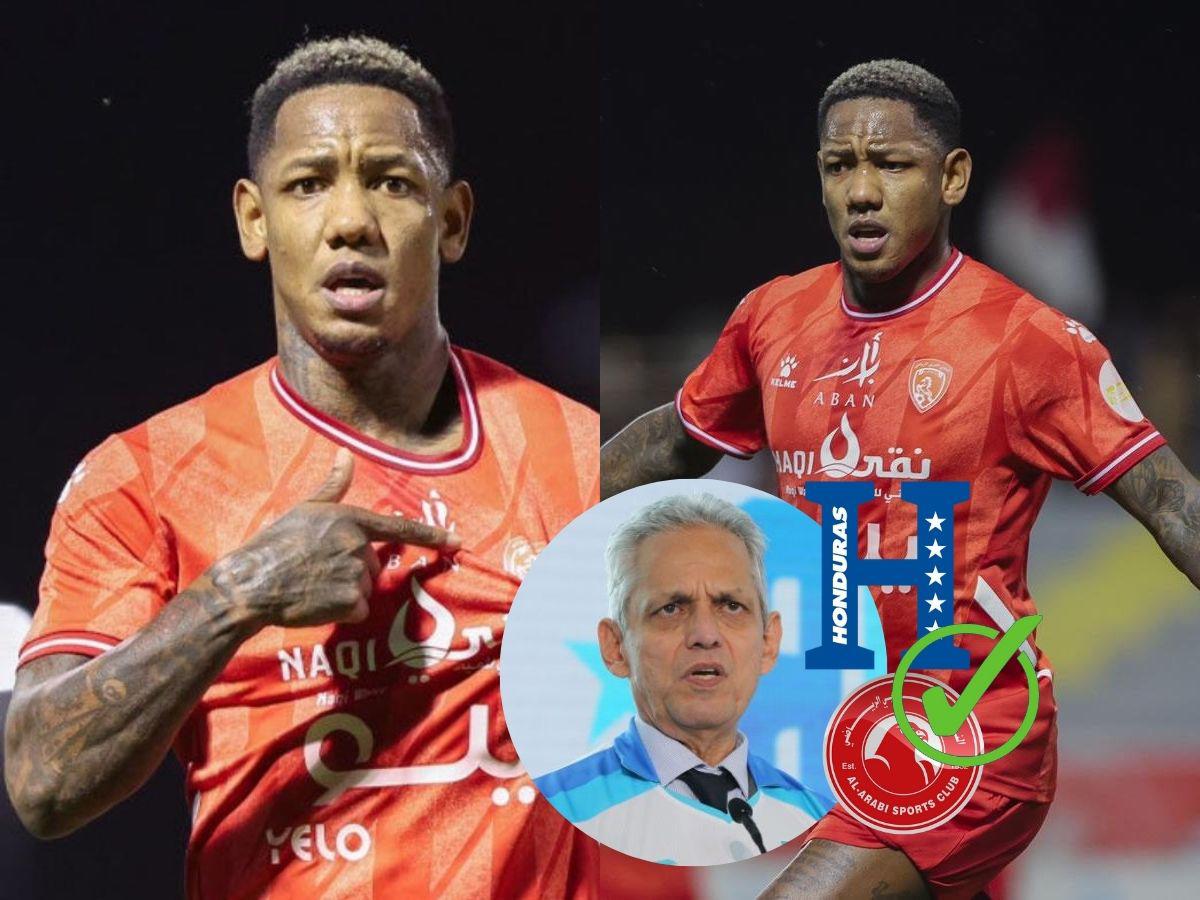 Quioto está imparable en Arabia Saudita y pide a gritos su regreso a la Selección de Honduras: ¡lleva más goles que partidos!