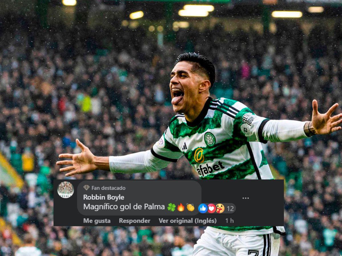 “Palma, nuestra próxima estrella”, “Celtic tiene un chico de oro”: Aficionados del gigante escocés se rinden al catracho