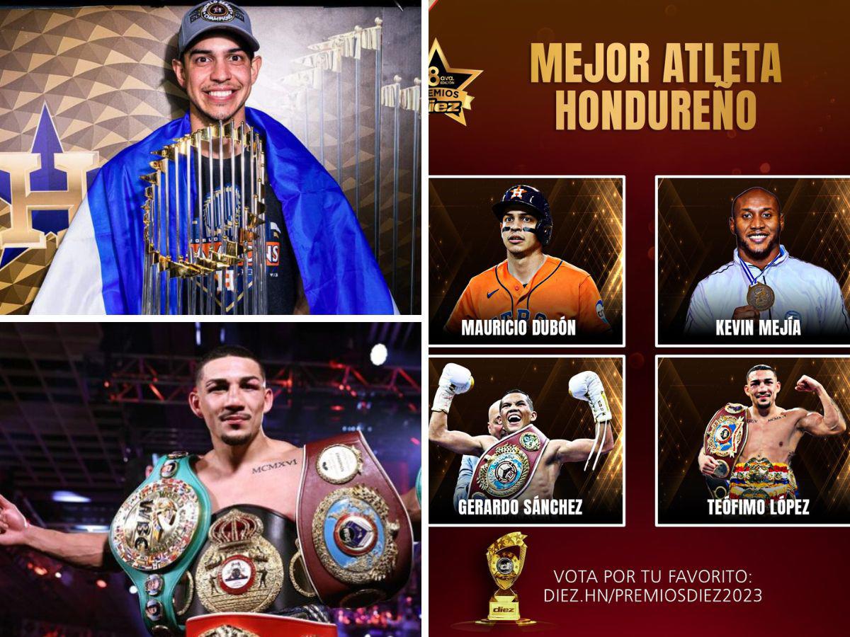 Premios DIEZ 2023: ¿Mauricio Dubón o Teófimo López? Este es el deportista que está arrasando en la categoría “Mejor Atleta Masculino”