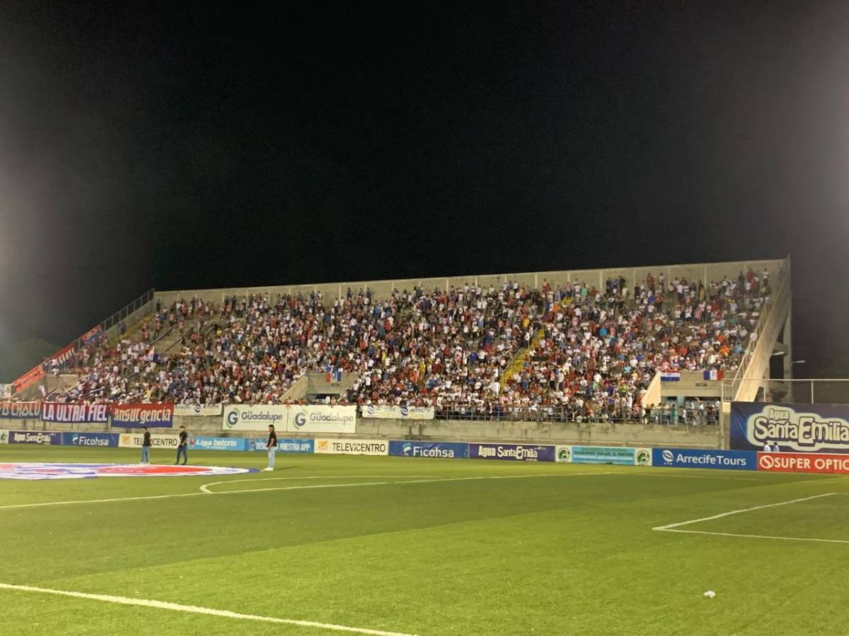 FOTOS: ¡Taquillón! Olimpia le llenó el estadio a Lobos UPNFM: la tremenda hinchada que se apoderó de Choluteca