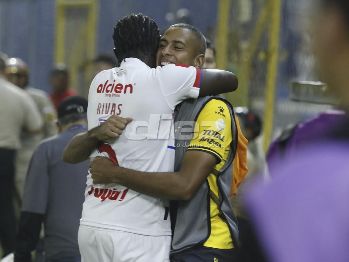 No se vio en TV: peleas entre dirigentes aurinegros y cuerpo técnico del Olimpia; los empujones y la furia del árbitro