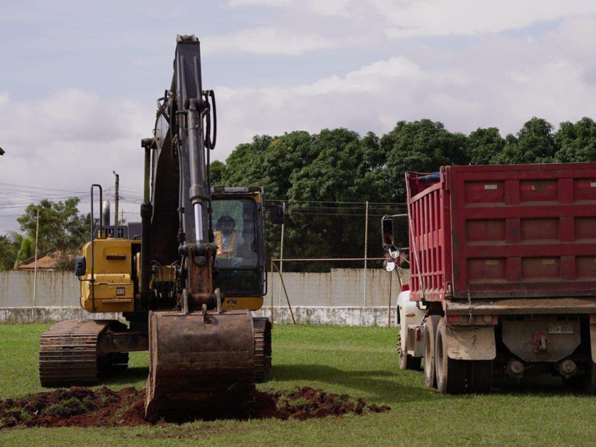 Estadio Rubén Guifarro de Catacamas inicia su transformación de cara al 2025; estos son los cambios que tendrá