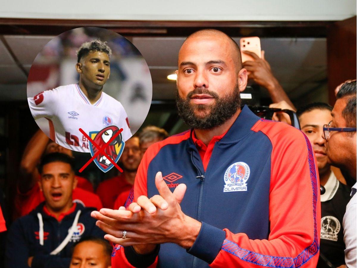 Édrick Menjívar tras el empate entre Olimpia vs Olancho: "Aquí hacen ...