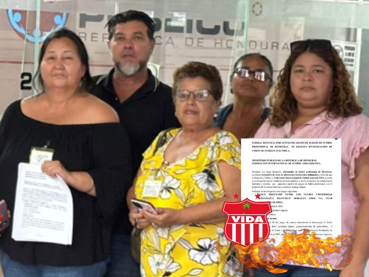 Aficionados del Vida denuncian ante el Ministerio Público polémico triunfo de Lobos UPN ante Olimpia