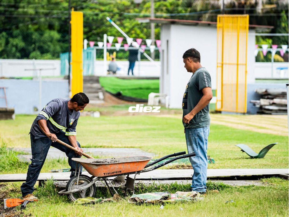 ¡Una belleza! La nueva cara del Estadio Excélsior de Puerto Cortés: Estos son los modernos cambios de la casa del Platense