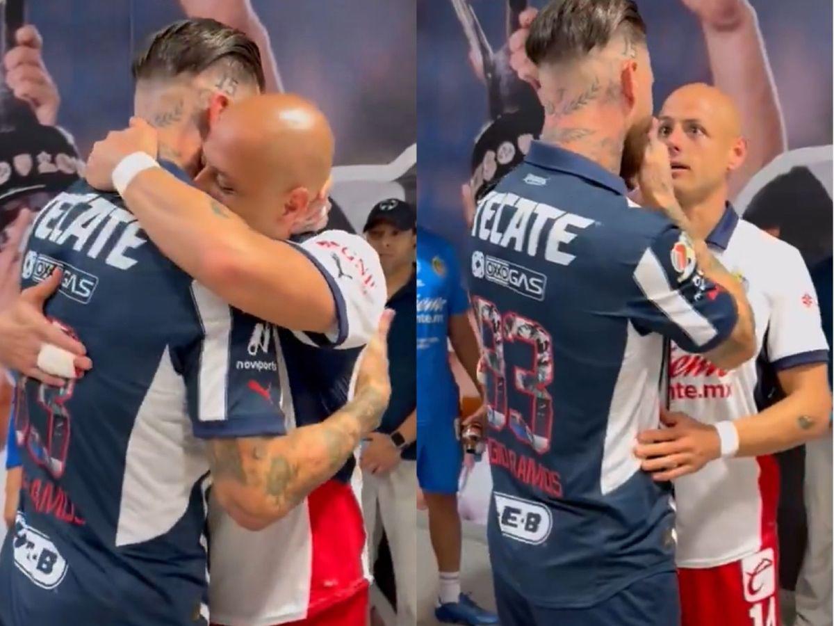 El reencuentro entre Sergio Ramos-Chicharito, burlas contra DT de Rayados tras polémica con Canales y Faitelson deja dardo