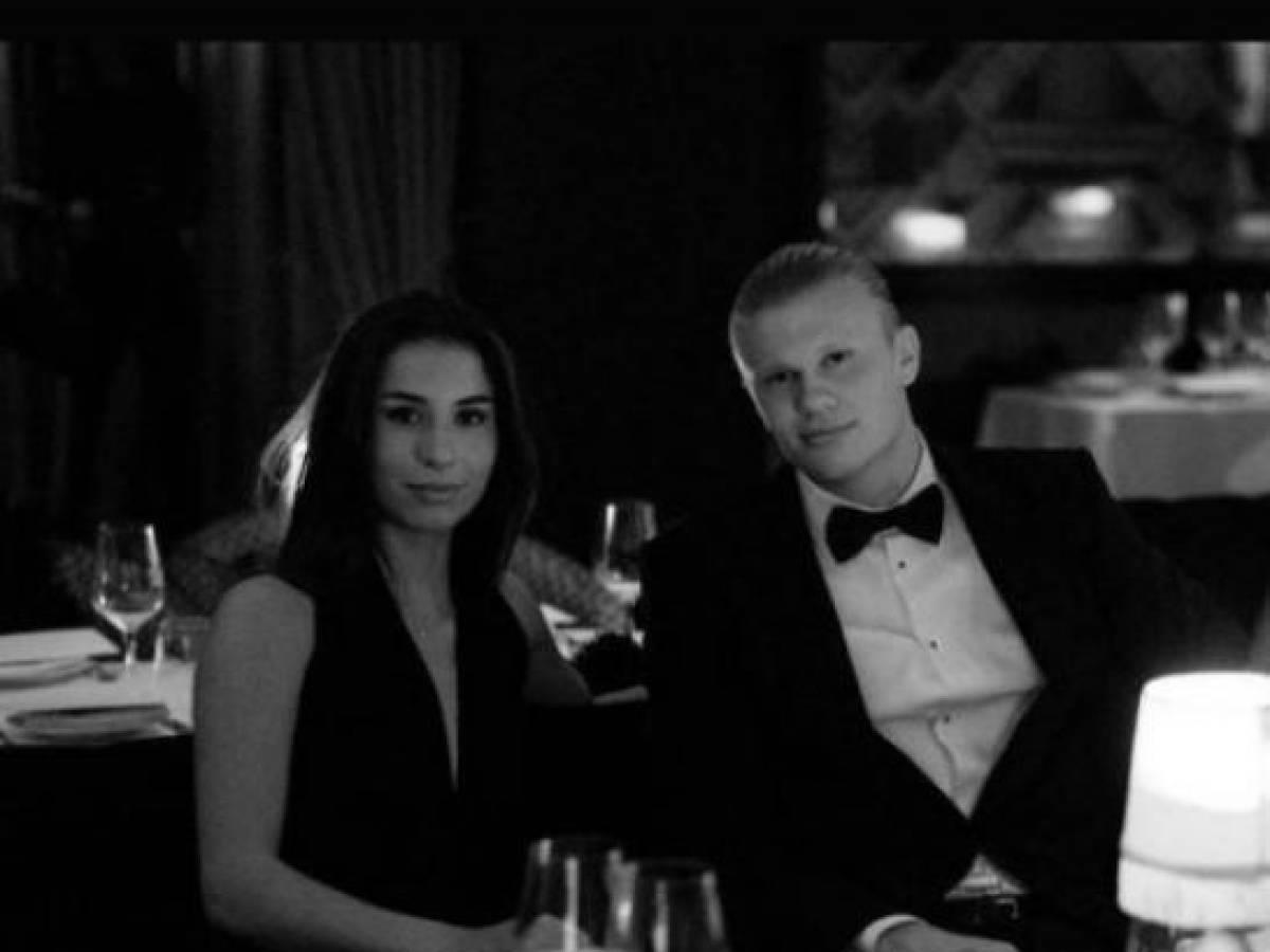 Así es el estilo de vida de la desconocida novia de Erling Haaland: “Está muy enamorado, la conoce desde hace años”