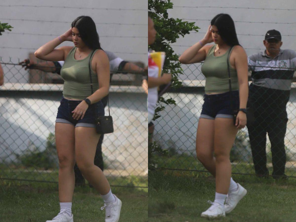 Aficionados de Olimpia sorprenden con motos curiosas, las bellas cipotas de Choloma y blindaje total al Rubén Deras