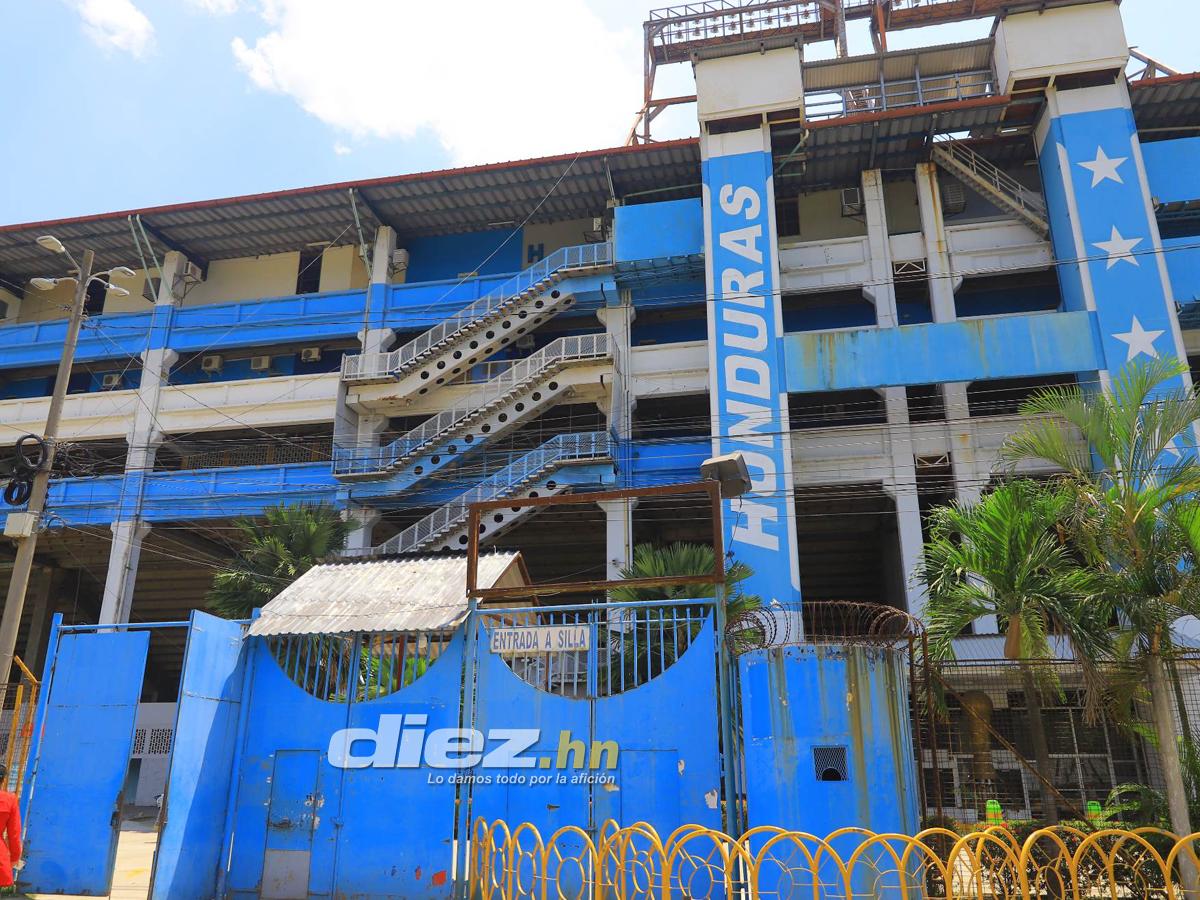 Así pulen el estadio Olímpico, el Matagigantes de San Pedro Sula para recibir a Tigres; el “Chima” Ruiz también llega sentenciado