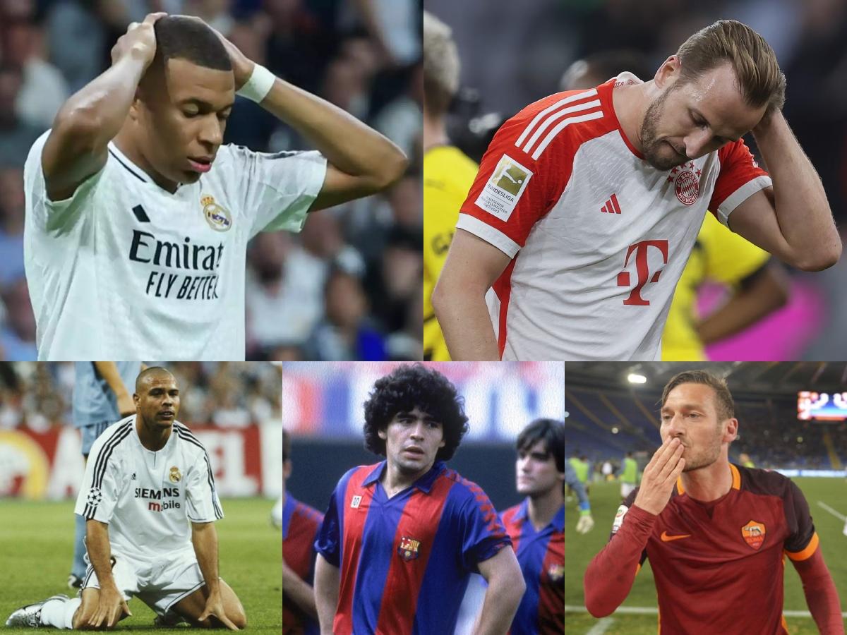 Mbappé y 'el mejor futbolista de la historia' encabezan la lista: los jugadores que nunca han ganado la Champions League