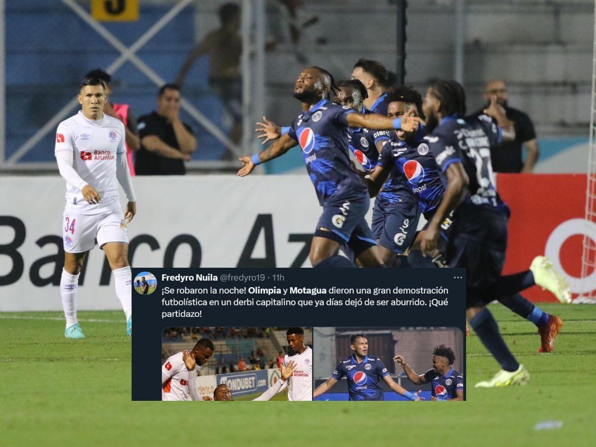 “Qué pu** locura de partido”: prensa deportiva tilda el 3-3 de Olimpia vs Motagua como “noche mágica”