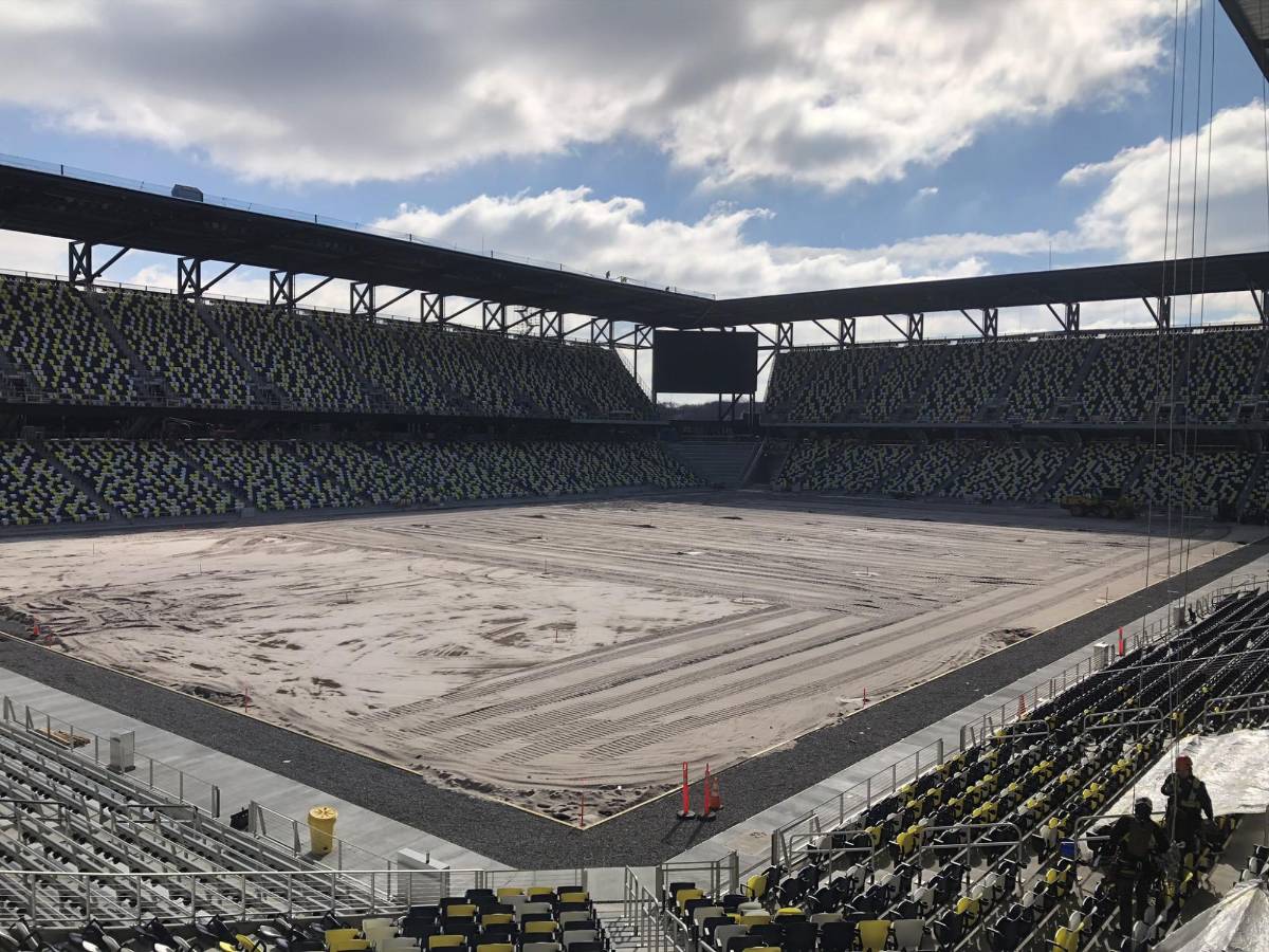 Así luce el estadio nuevo estadio que estrenará la MLS en la temporada 2022 a dos meses para su apertura