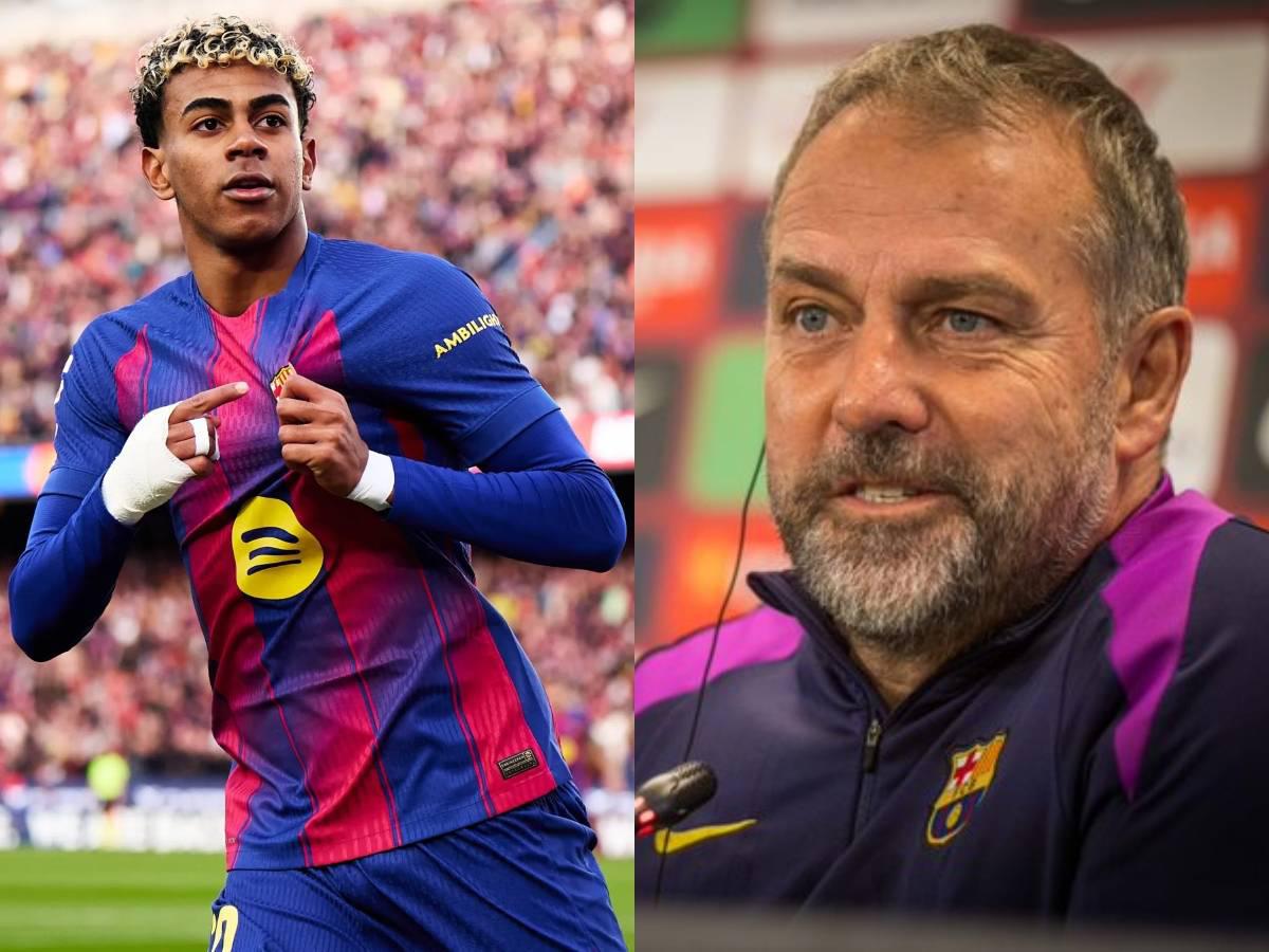 Flick se rinde ante el nivel de Lamine Yamal y revela lo más difícil de dirigir al Barcelona: No todos pueden jugar