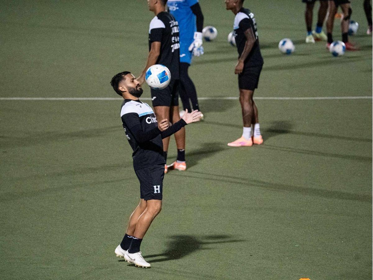 Otro futbolista caído en la Selección de Honduras: defensor central se lesiona y no entrena a horas del duelo ante Nicaragua