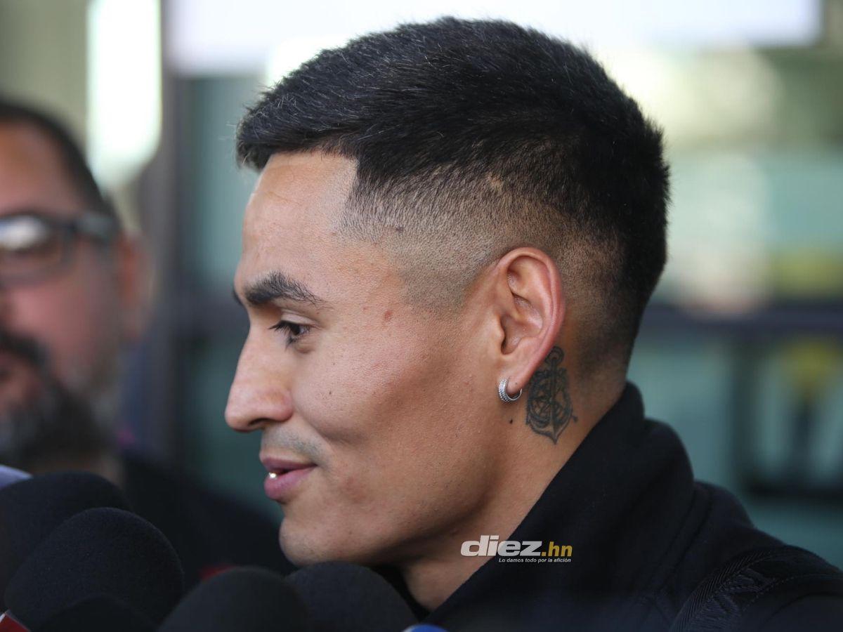 Furor por Andy Nájar en Palmerola, la sorpresa que recibió el jugador de Olimpia, ¿quiénes eran los taxistas?