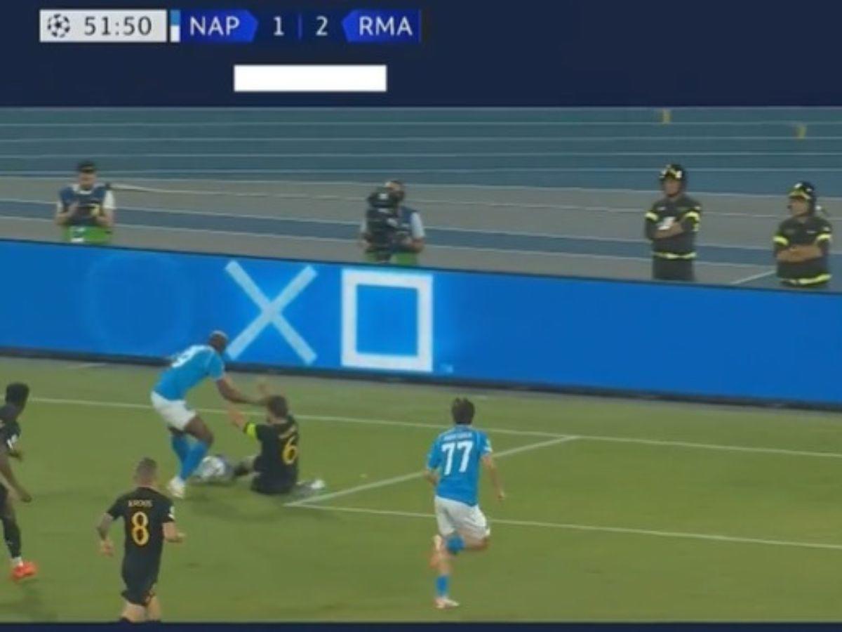 No se vio en TV: El escandaloso penal contra Real Madrid, bronca de Ancelotti y Napoli se rinde a Bellingham