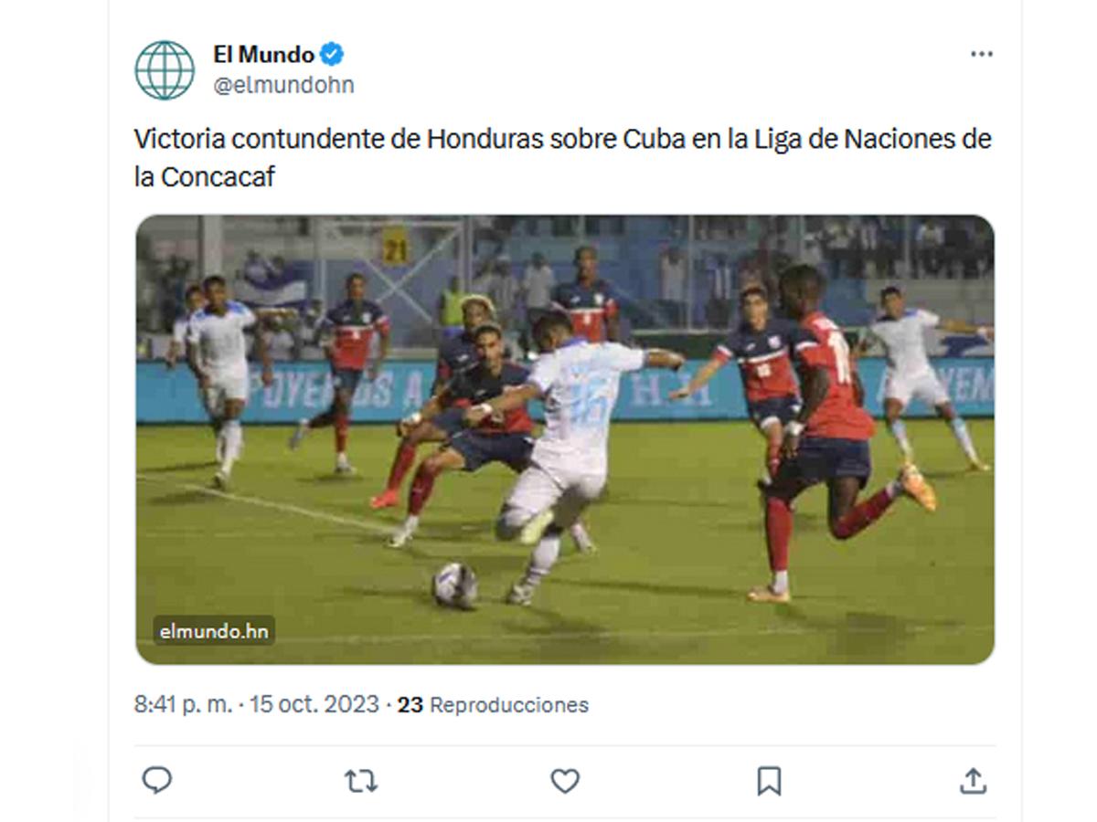 Los periodistas y su opinión sobre el gane de Honduras: “Nos benefició el calendario”, “Ahora se viene lo bonito” y “No emocionarse demasiado”