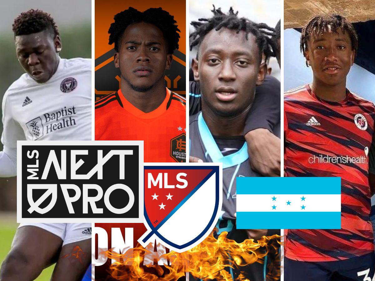 Dos llegaron de la Liga Nacional: Las nueve promesas de Honduras a seguir en la MLS Next PRO 2024