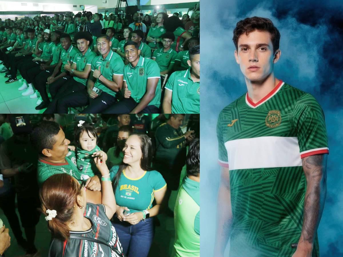 ¡La nueva piel del centenario! Marathón presentó su histórico uniforme acompañado de sus leyendas