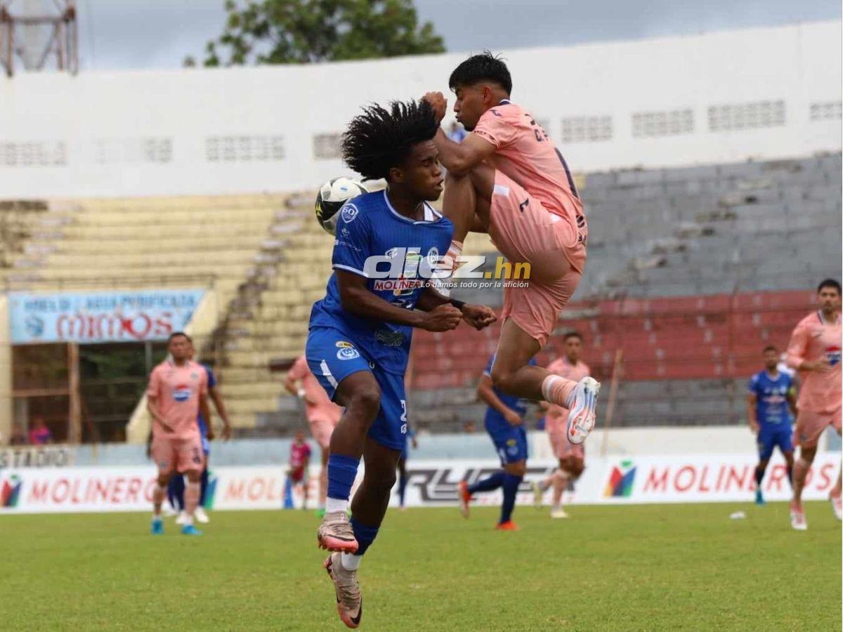 No se vio en TV: Motagua estrenó piel, barra del ciclón desató infierno azul, bronca del Victoria y el gesto Serrano