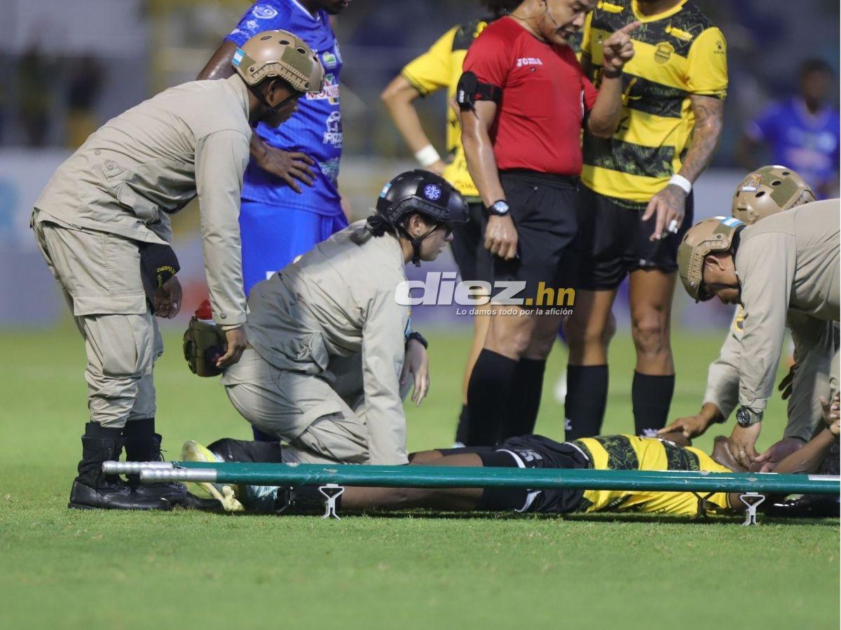 Afición del Real España sorprende con gigantesca manta, Blackburn silenció el Morazán y las bellas chicas