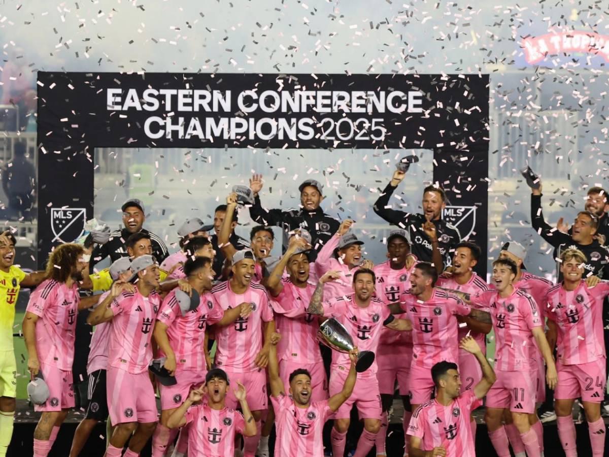 Messi protagoniza pelea, el tremendo beso que le dieron y David Ruiz celebra con Leo el título de Inter Miami en la MLS