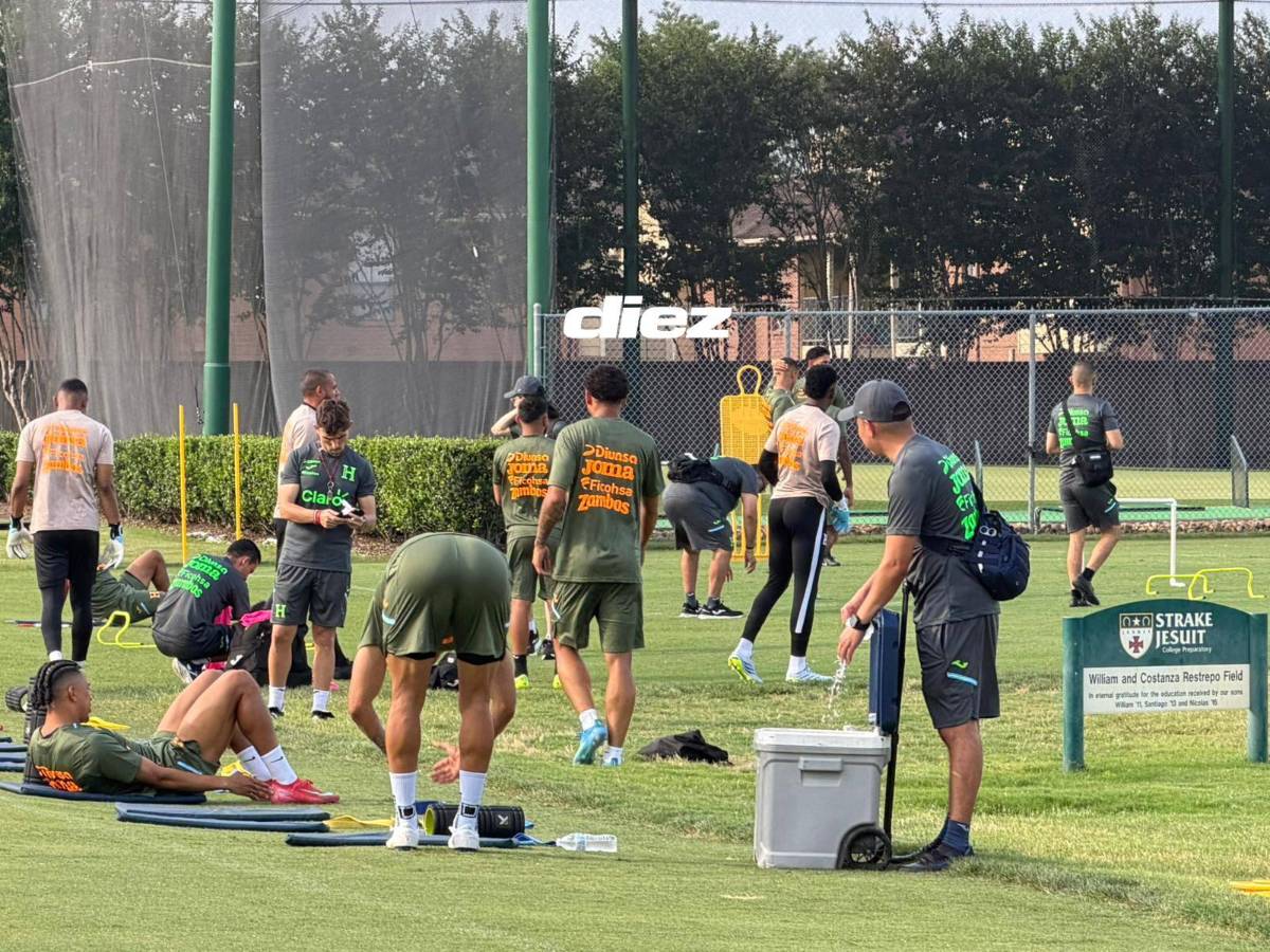 Dereck y Keyrol juntos por primera vez: Honduras entrena pensando en Argentina