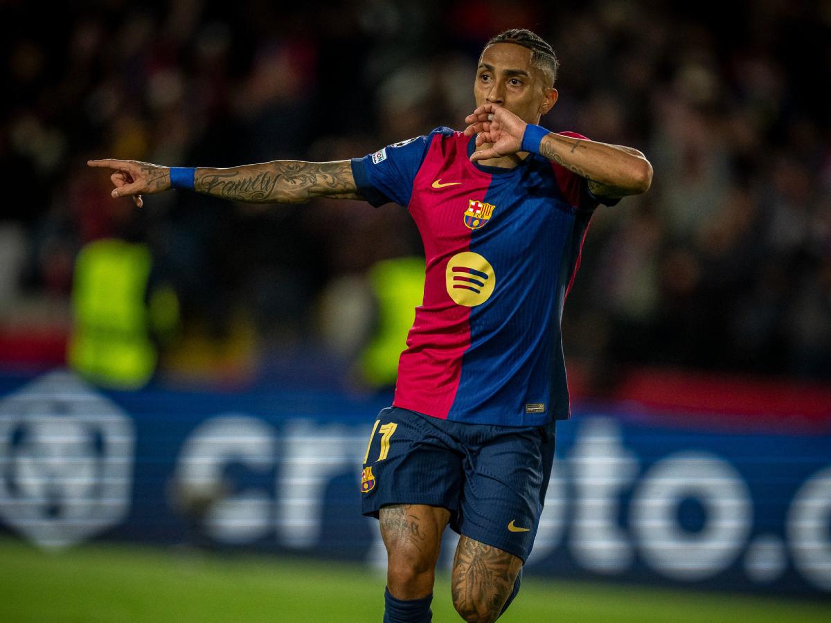 Raphinha elogia a Lamine Yamal y fue claro al referirse a la actualidad del Barcelona: “Somos candidatos a todo”